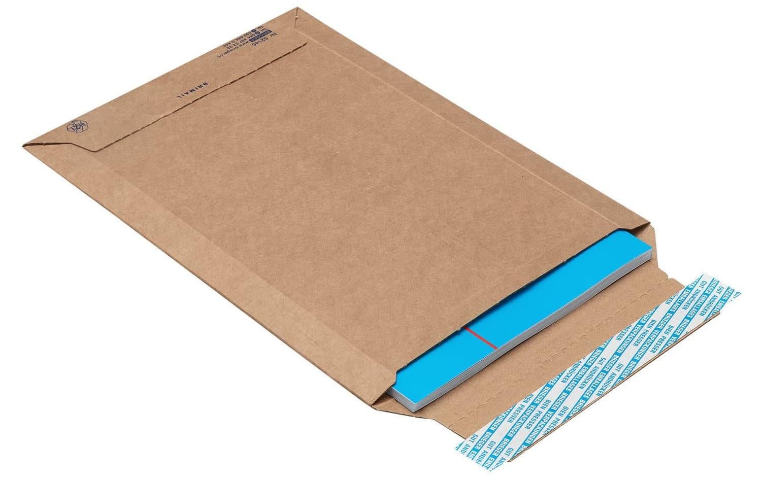 Brieger Versandtasche Brimail 36.9 x 53.5 cm, Braun – Versandtasche von Brieger