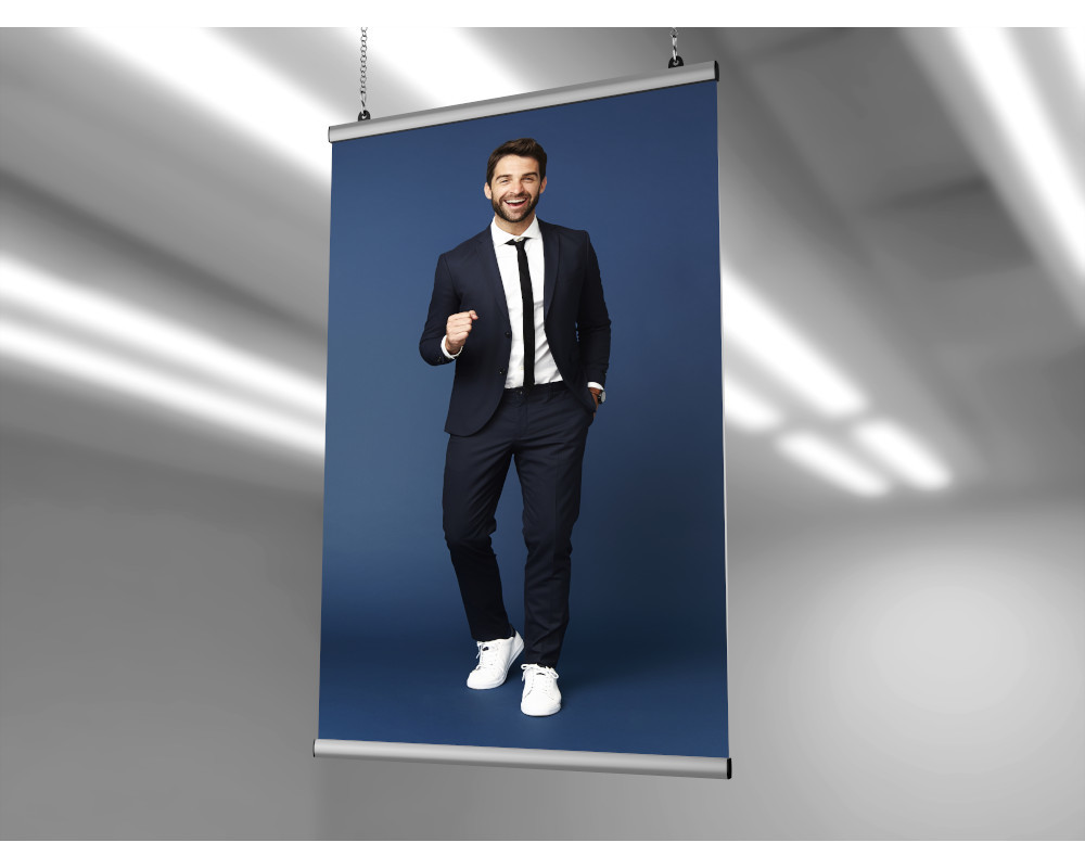 Posterleisten-Set Clip 150 cm