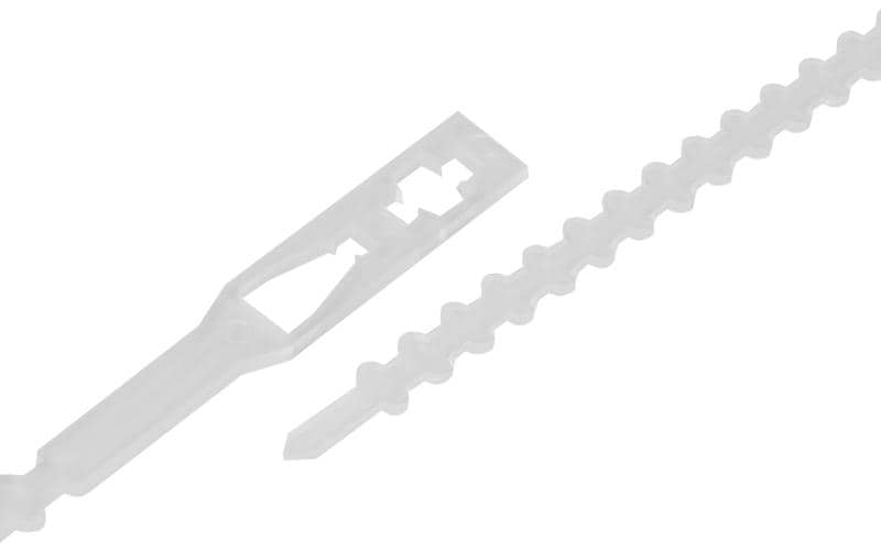 STEFFEN Kabelbinder 100 Stück Weiss 234 mm x 5.5 mm – Kabelbinder von STEFFEN
