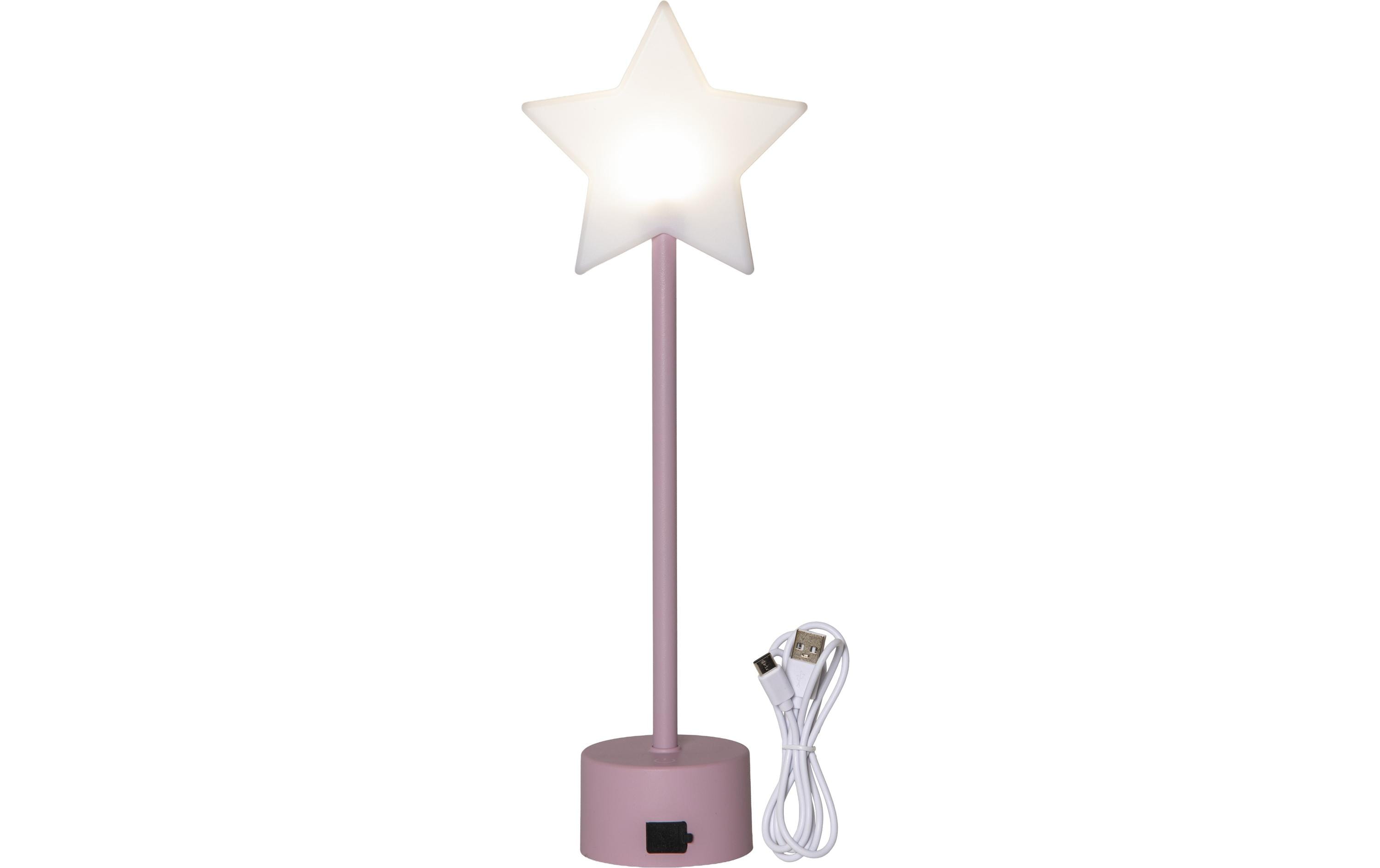 Star Trading Tischstern Blizz Indoor, Pink, 40.00 cm Höhe