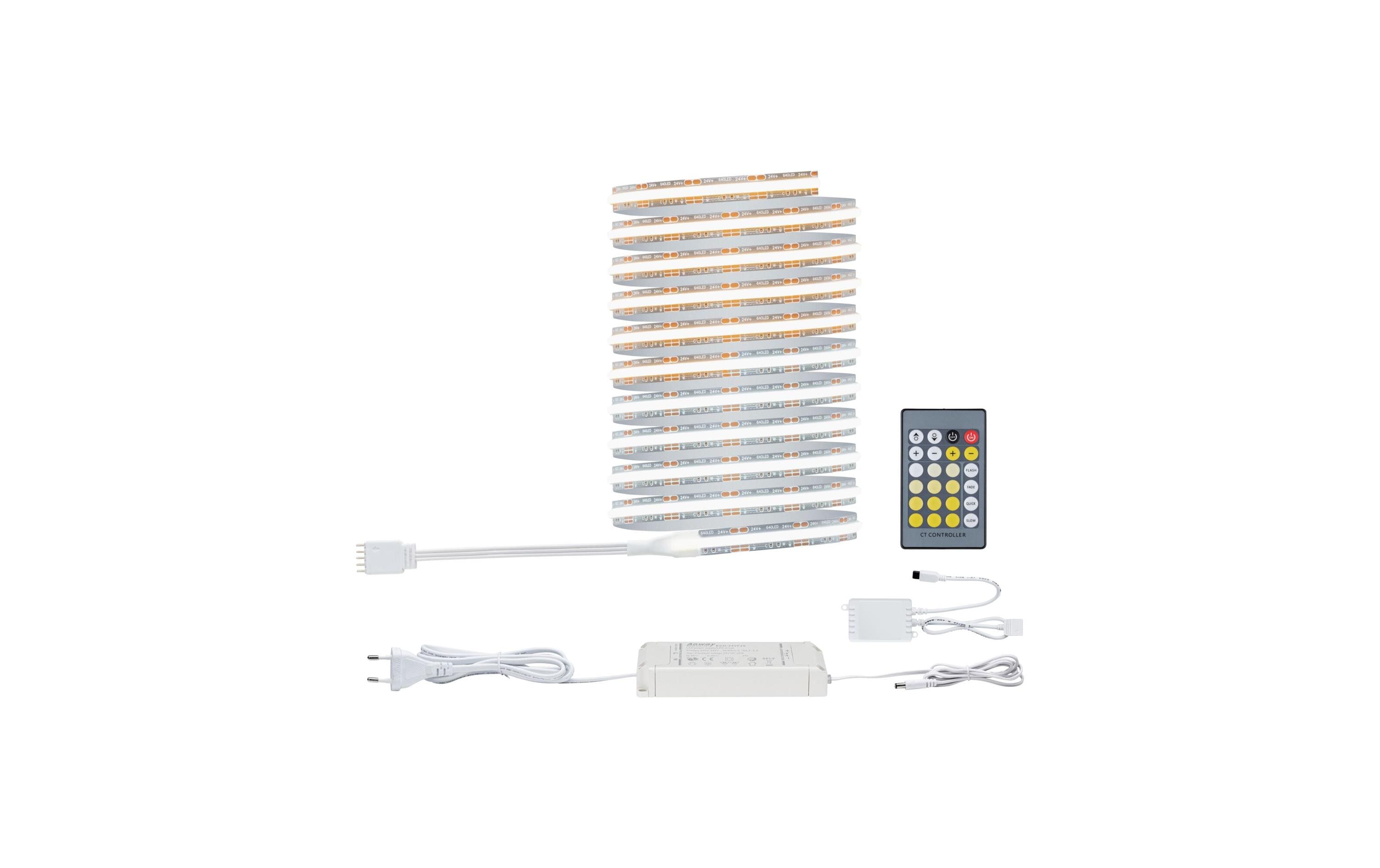 Paulmann MaxLED 500 LED Strip Full-Line COB Basisset – LED-Streifen mit Netzteil von Paulmann