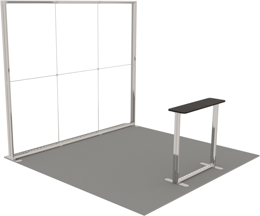 LUMIX Messestand 9 m² Halbinselstand Messeauftritt Praxisbeispiel