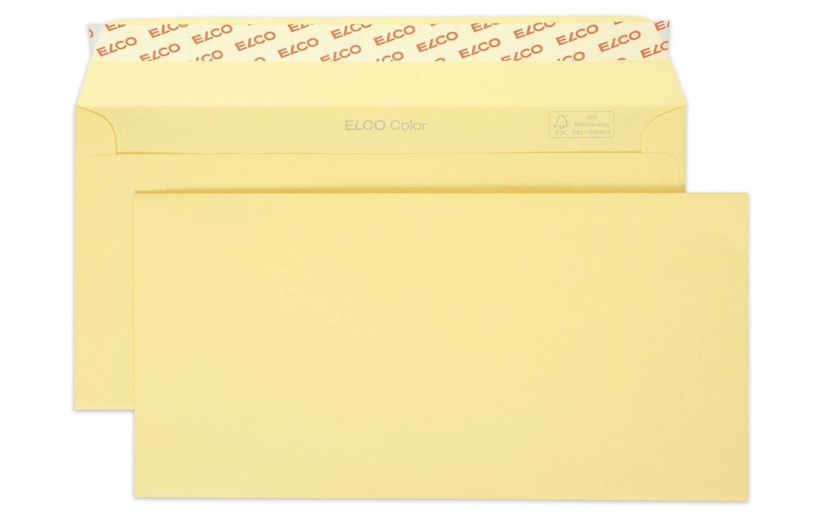 ELCO Couvert Color C5/6, Keine Fenster, 25 Stück, Chamois – Couvert von ELCO