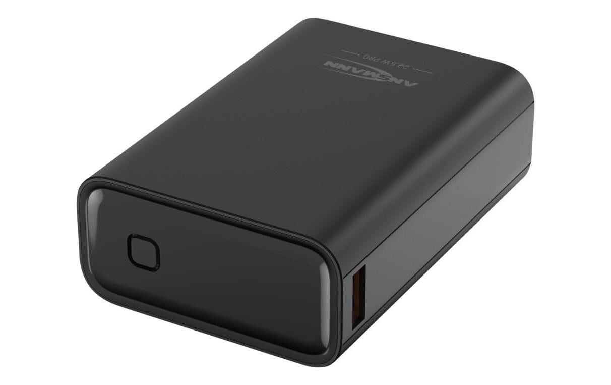 Ansmann Power Station USB-Typ-C, 20 Ah, PB222PD, Schwarz