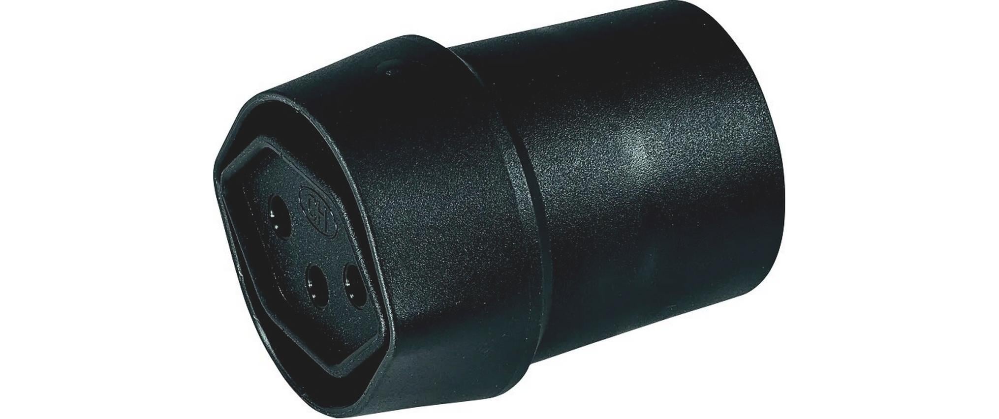 STEFFEN Fixadapter Schweiz T12 - Deutschland Schuko IP20, 3-Polig – Fixadapter von STEFFEN