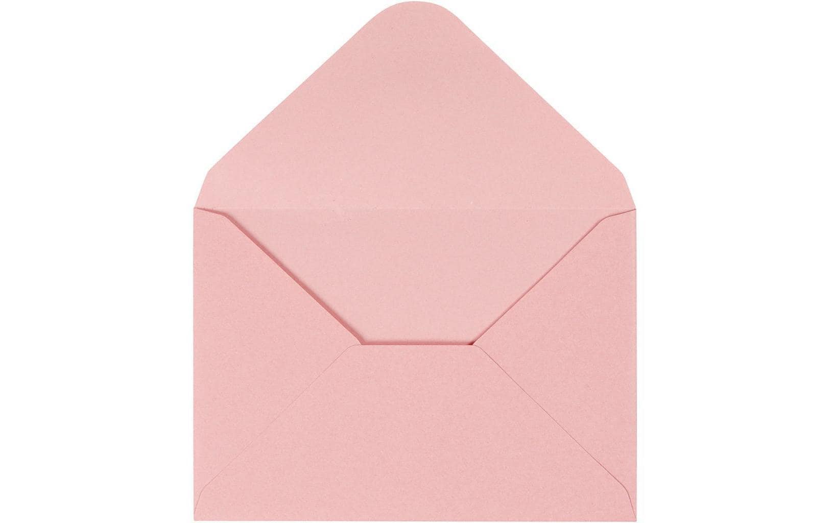 Creativ Company Couvert 11.5 x 16 cm Rosa – Couvert von Creativ Company