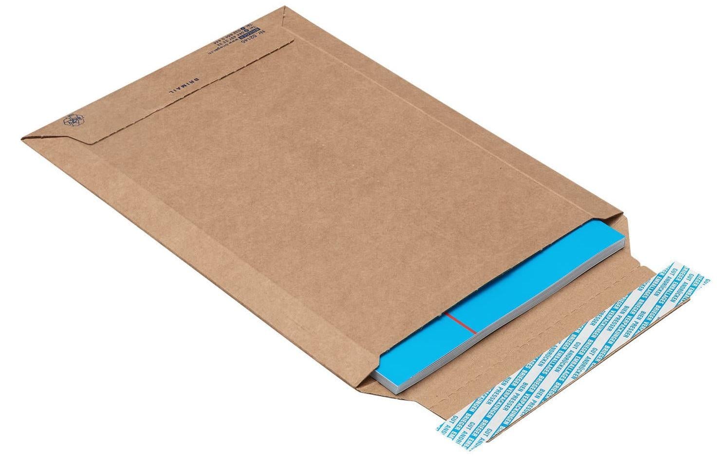 Brieger Versandtasche Brimail 32.9 x 48.7 cm, Braun – Versandtasche von Brieger