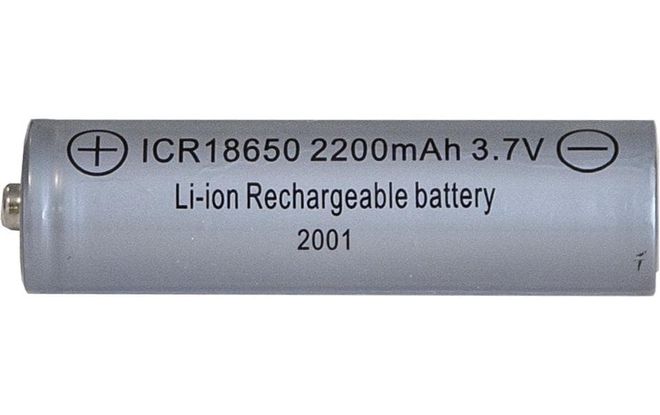 Star Trading Batterie 18650 3.7 V 2200 mAh LI-ION – Ersatzakku von Star Trading