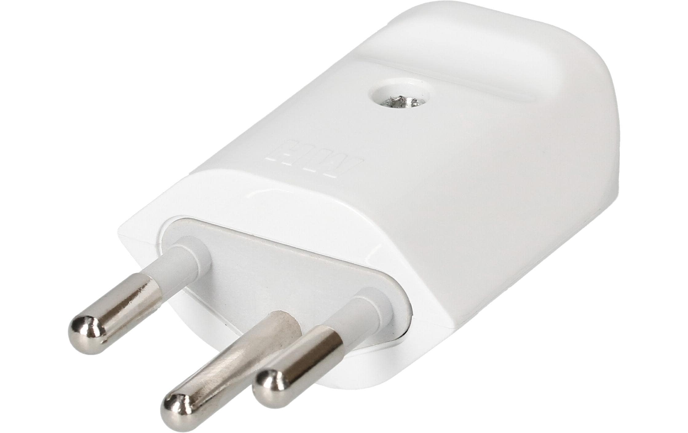 Max Hauri Montagestecker T12 3-polig, mit Isolator Weiss – Montagestecker von Max Hauri