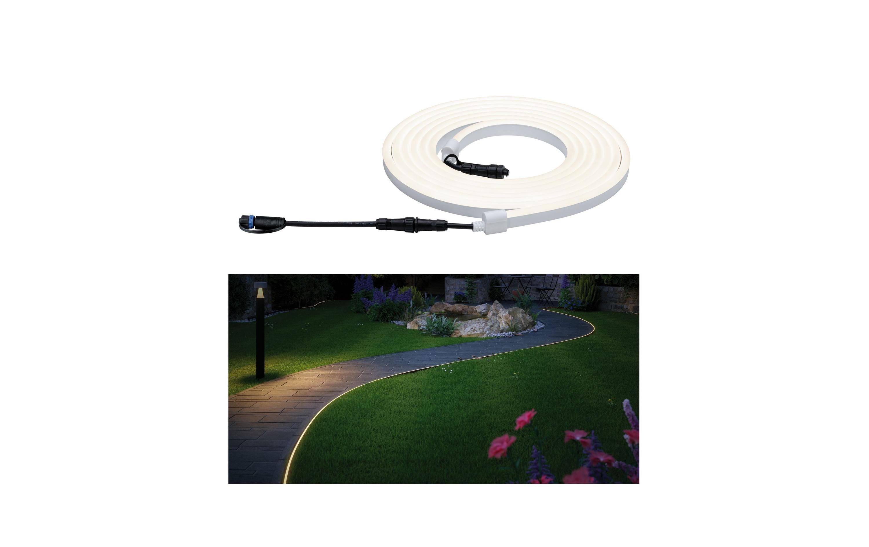 Paulmann LED-Stripe Plug & Shine Neon Light 3000 K, 5 m – LED-Streifen von Paulmann
