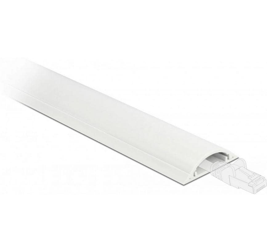 Delock Kabelkanal 1 m x 50 mm Weiss – Kabelkanal von Delock