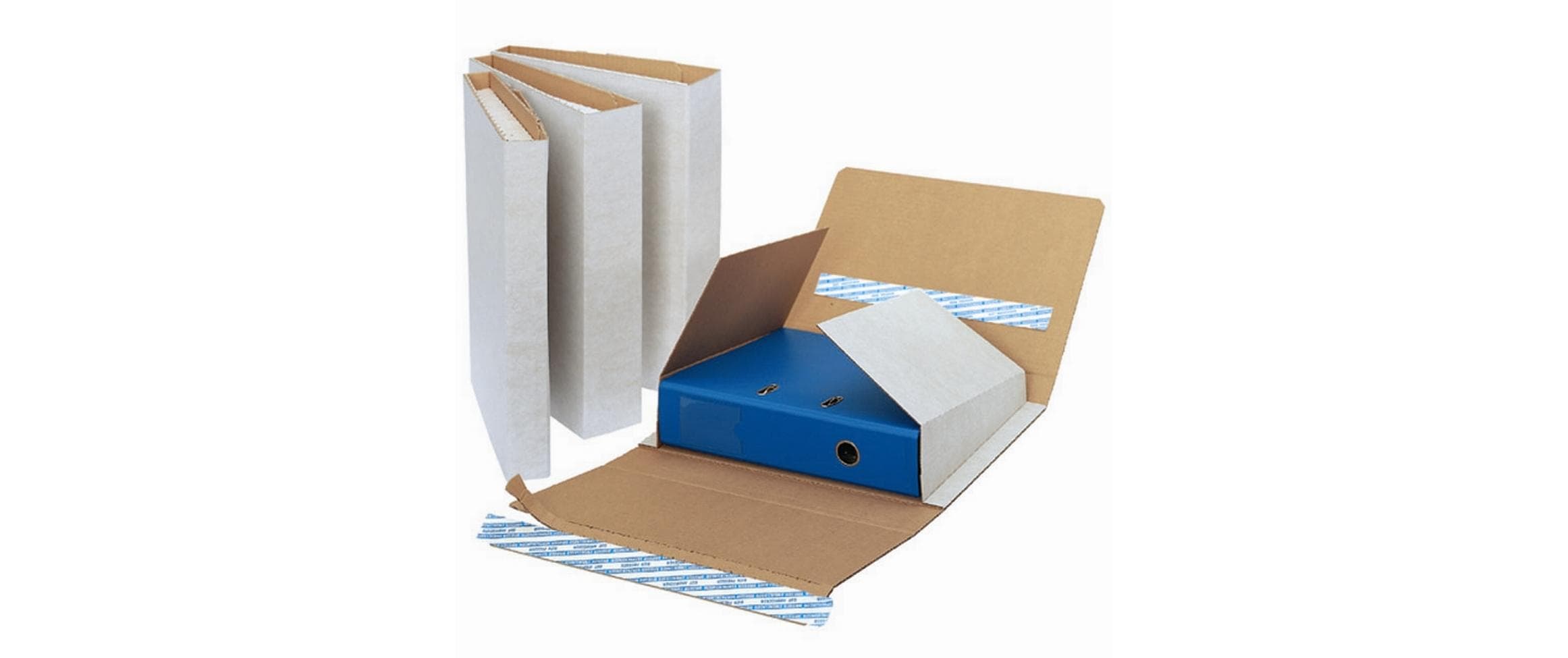 Brieger Ordnerversandkarton 32 x 29 x 2 - 8 cm – Versandkarton von Brieger
