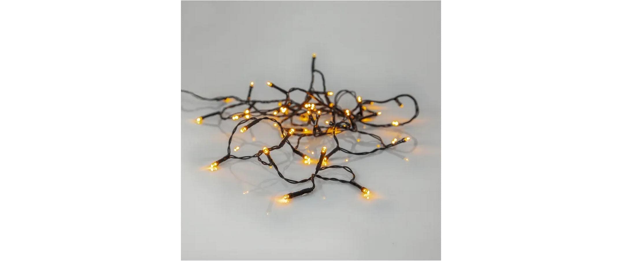Star Trading LED Lichterkette Golden 280 cm, 40 Lampen
