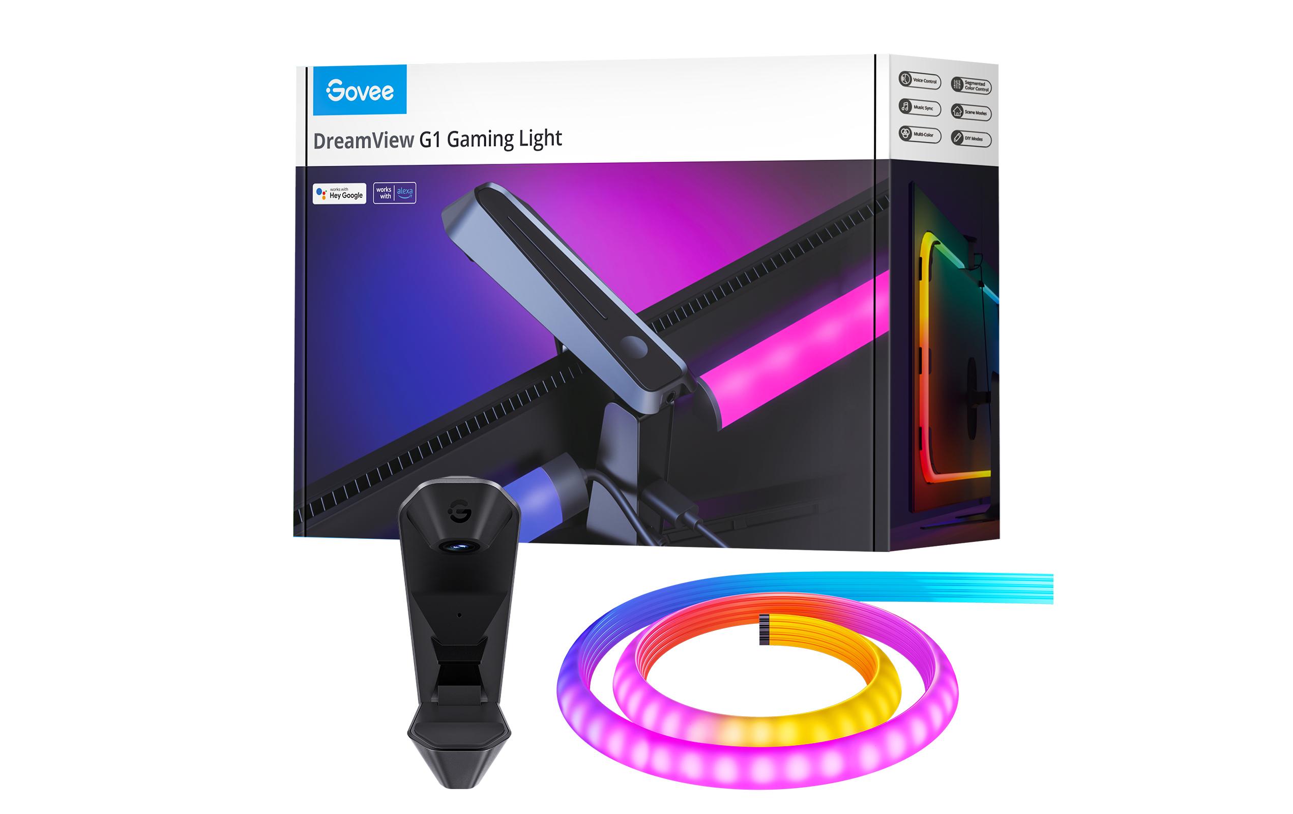 Govee Pro Gaming-Licht DreamView G1, 24-32, RGBIC, WiFi – Zubehör für LED-Streifen von Govee
