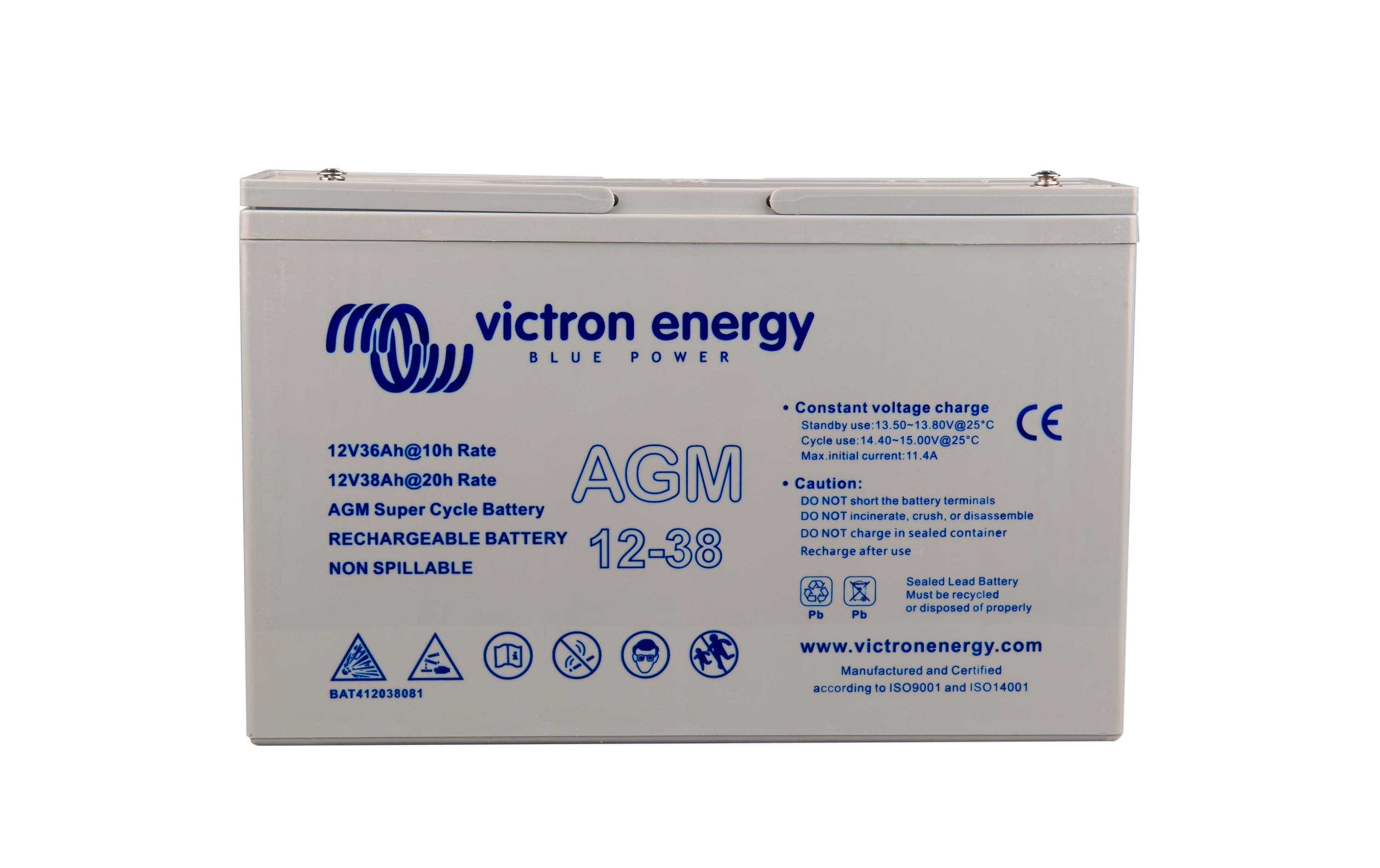 Victron Batterie AGM Super Cycle 12 V / 38 Ah