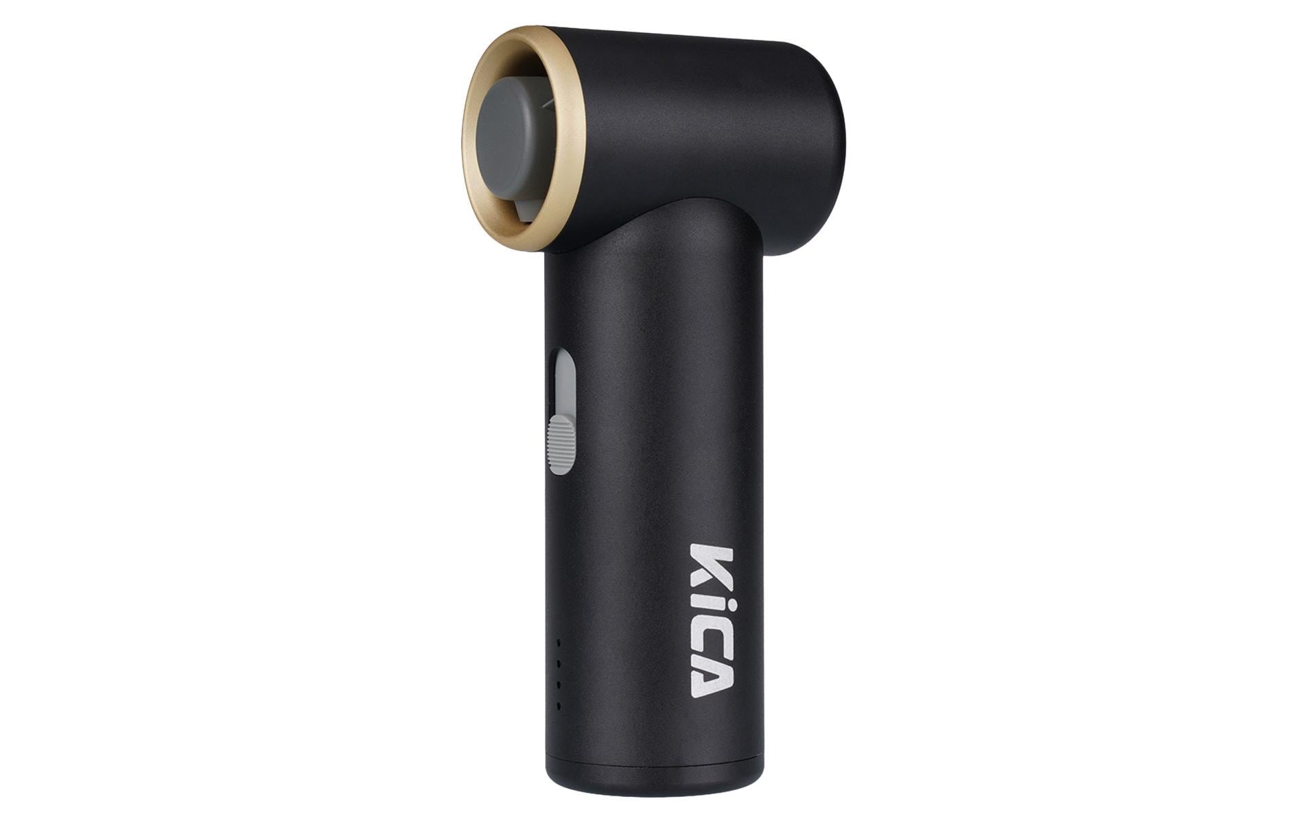 KiCA Jet Fan Mini-Handventilator Schwarz
