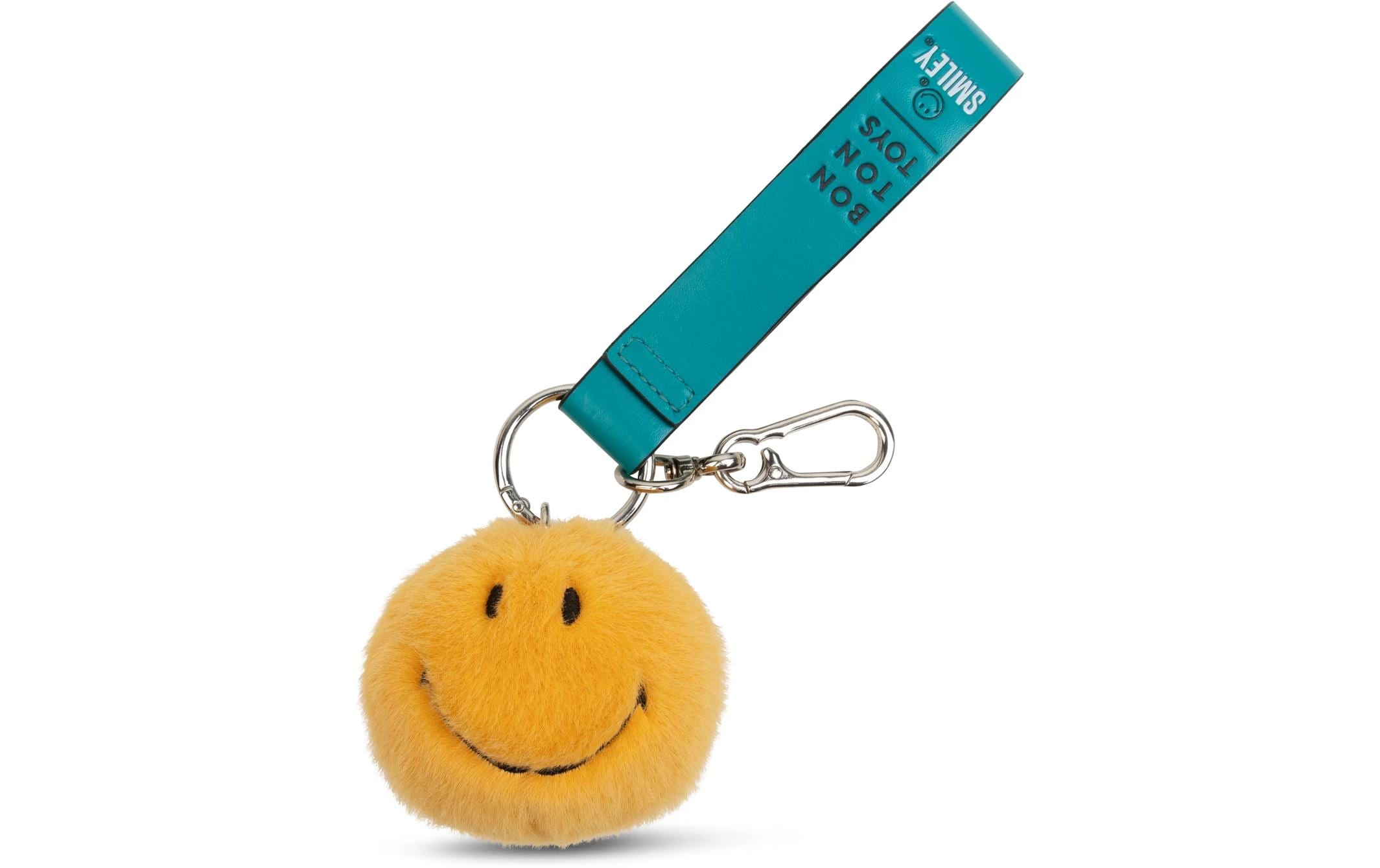 Bon Ton Toys Schlüsselanhänger Smiley ECO Fuzzy Gelb 7…