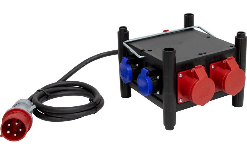 Brennenstuhl Baustromverteiler BSV 3x CEE/5, 2x T23 / T25 2 m Zuleitung – Baustromverteiler von Brennenstuhl
