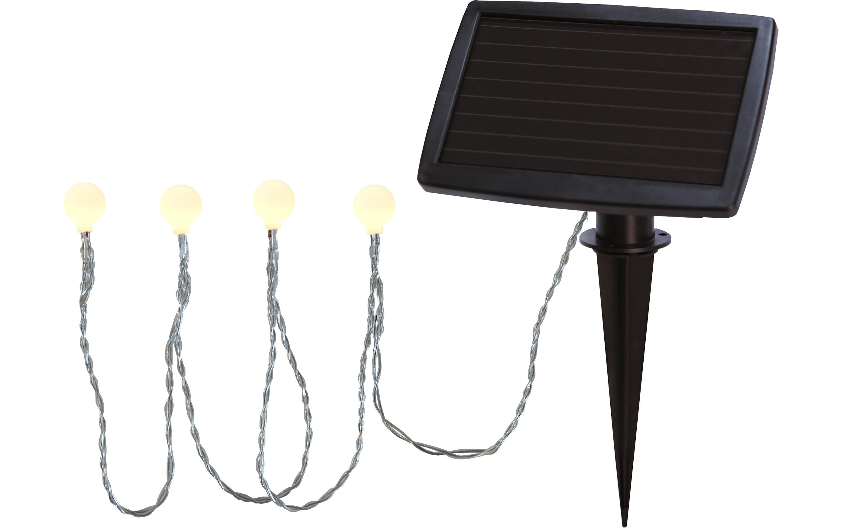 Star Trading Lichterkette Globini 475 cm, Weiss – Lichterkette von Star Trading