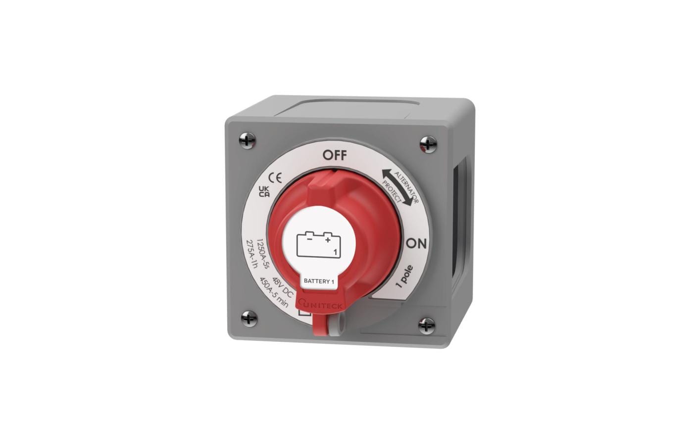 UNITECK Batterietrennschalter Unibatswitch 275A