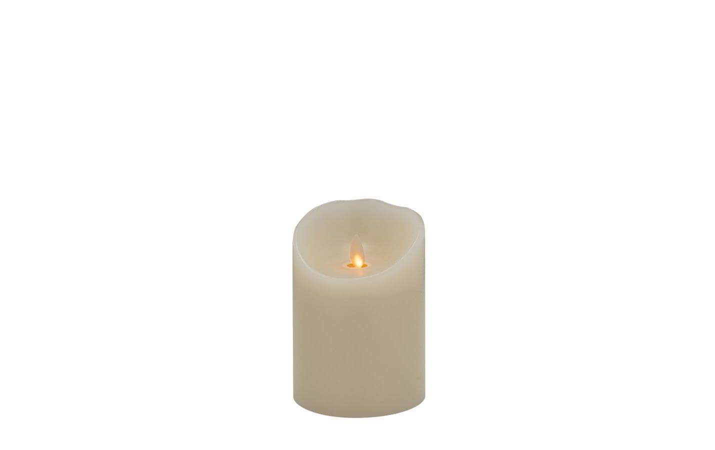 STT LED-Kerze Magic Candle Ivory S Ø 9 x 15 cm, Warmweiss