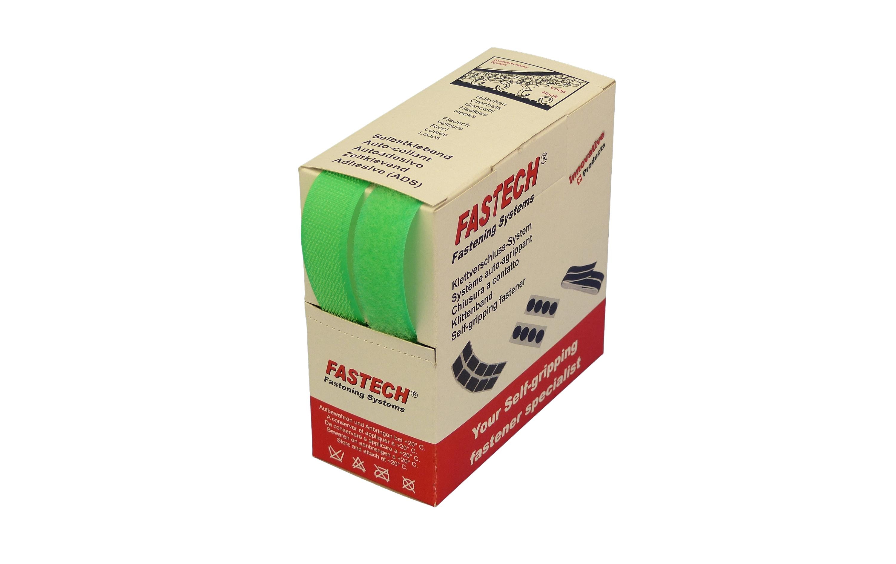 FASTECH Klettband-Box Neongrün – Klettband von FASTECH