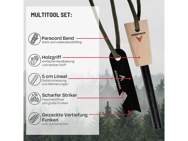 Atacama Feuerstahl Survival Set