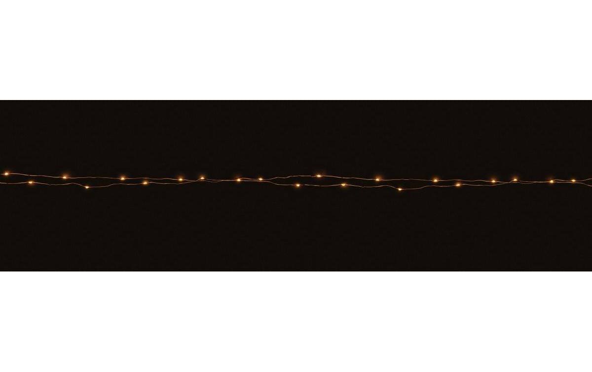 STT LED Lichterkette Angel Hair Battery, 2 m, Warmweiss