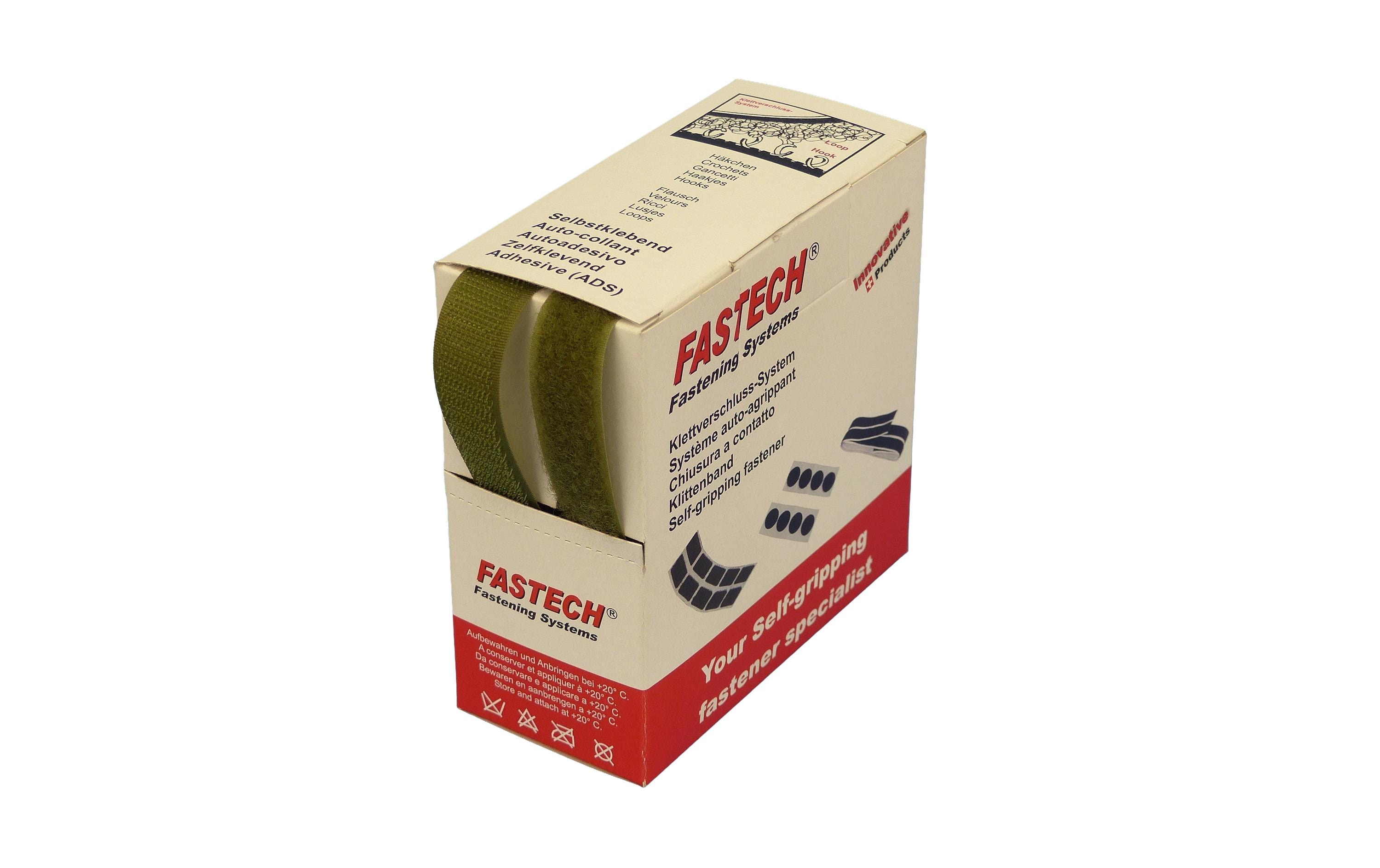 FASTECH Klettband-Box Olive – Klettband von FASTECH