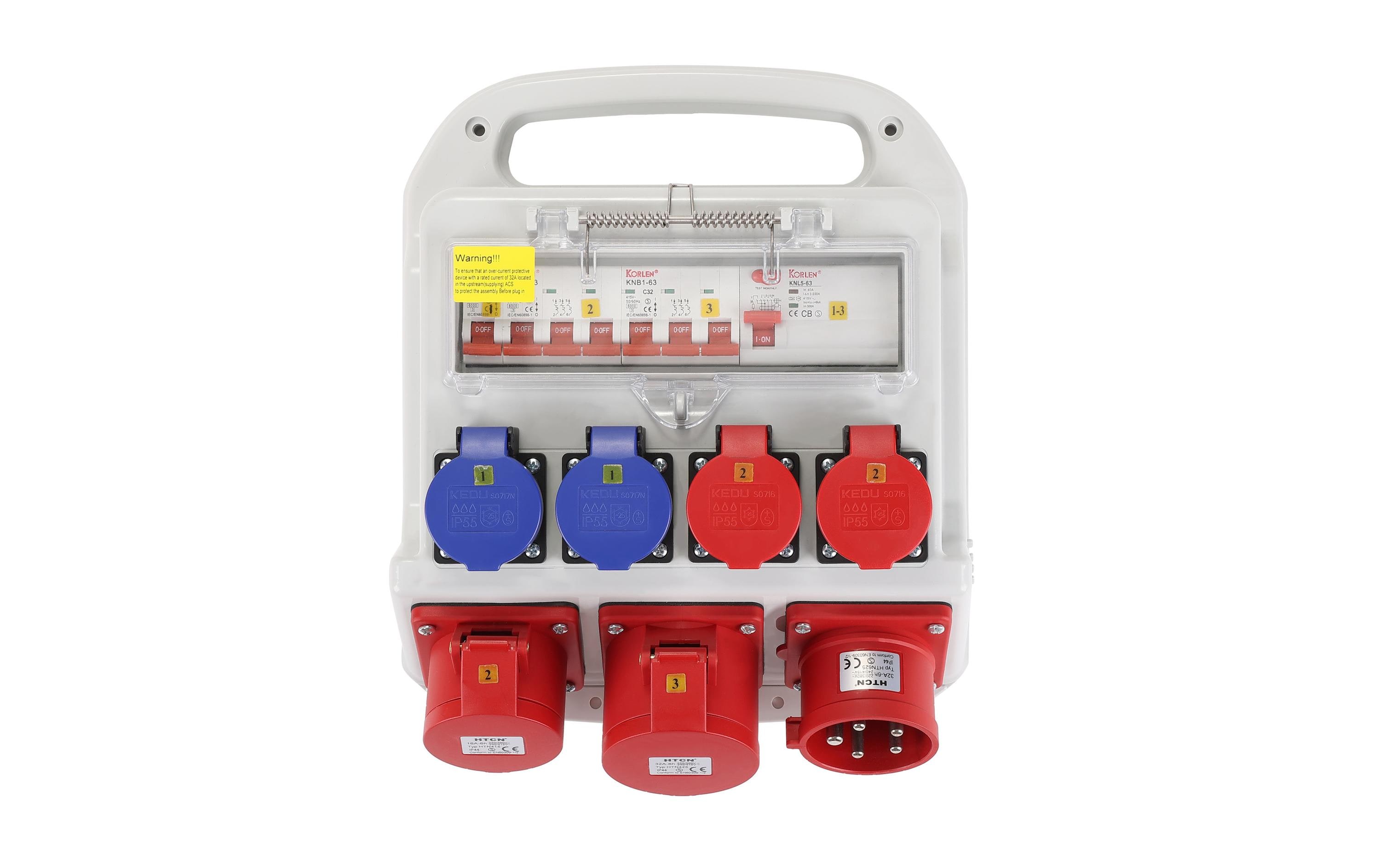 Schönenberger Baustromverteiler Wandstromverteiler 32A IP44/IP55