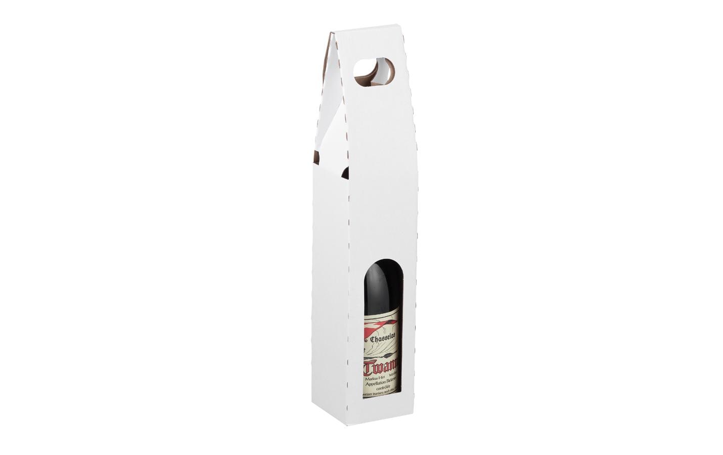 Brieger Versandkarton für Wein 8.1 x 8.1 x 37 cm – Versandkarton von Brieger
