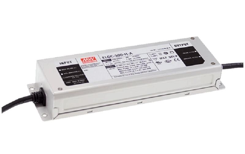 MeanWell LED Treiber ELG-300-24A, 24 V, 300W Single Color – LED-Treiber von MeanWell