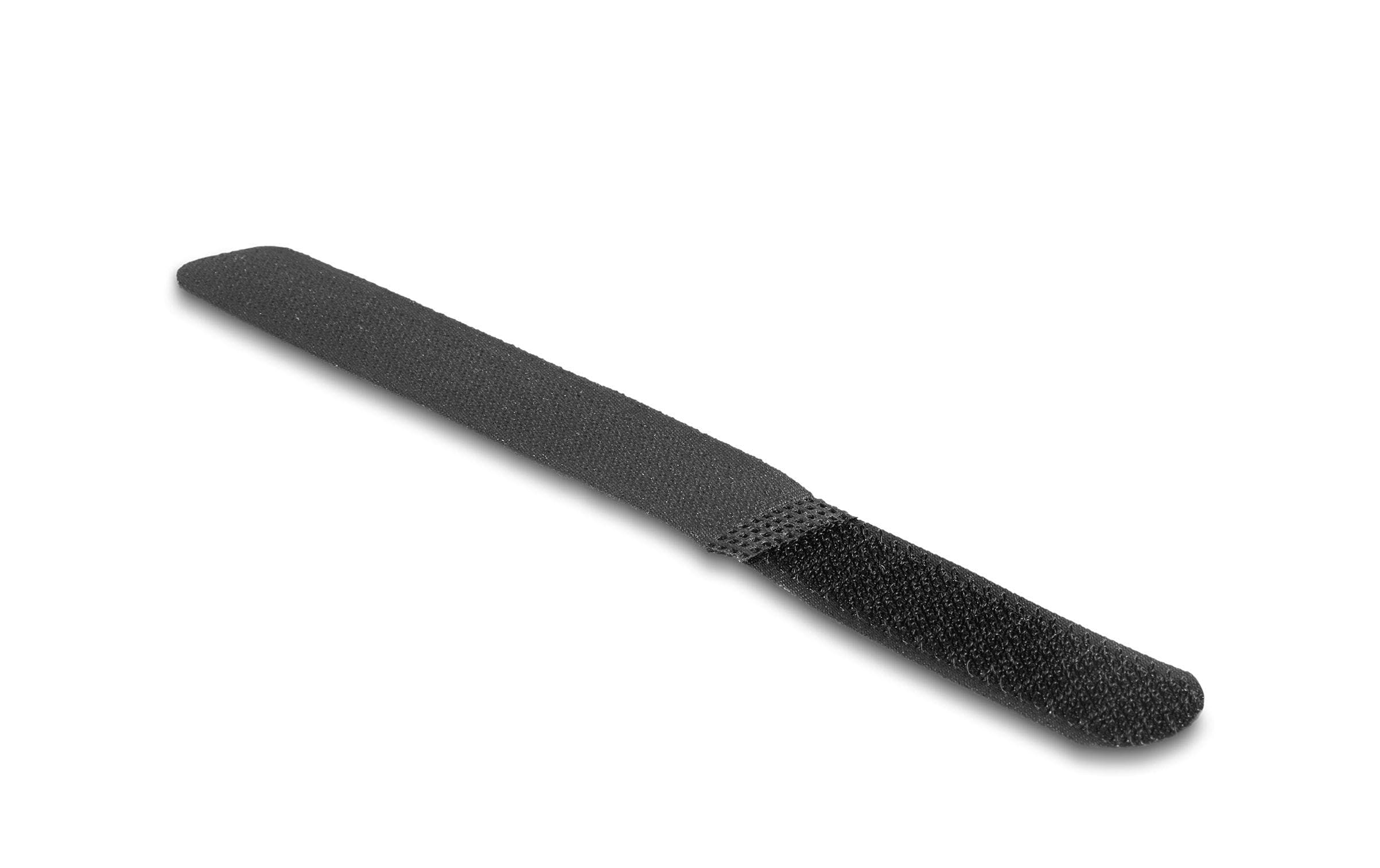 Delock Klettkabelbinder Schwarz 180 mm x 20 mm, 10 Stück – Klettkabelbinder von Delock