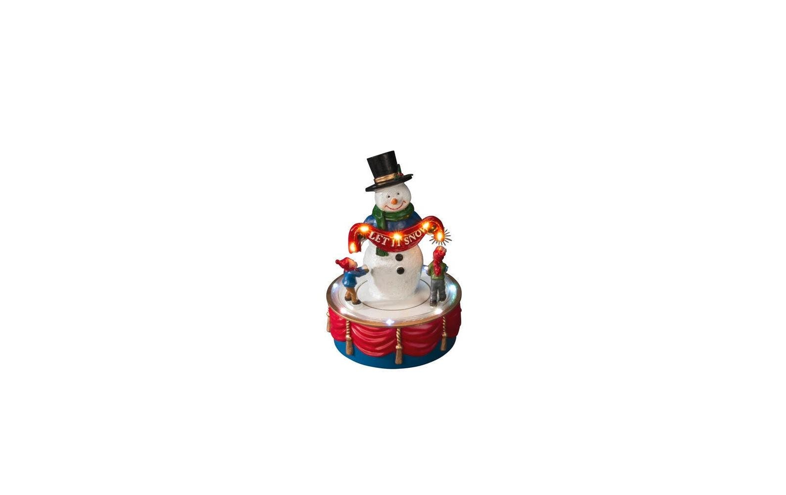 Konstsmide LED-Szenerie Schneemann mit Musik und 6h Tim…