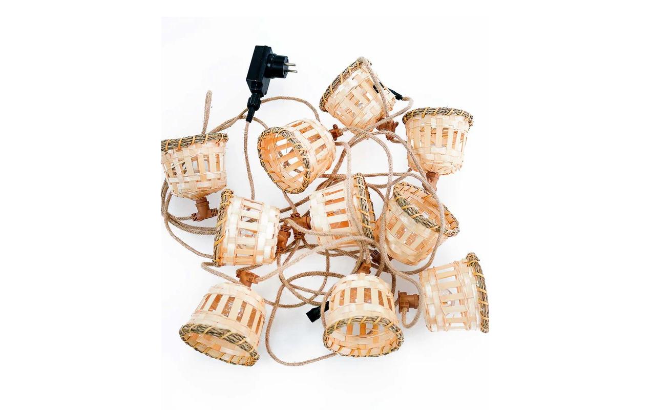 new Garden Dekorative Girlande Aurora Beige – Lichterkette von new Garden