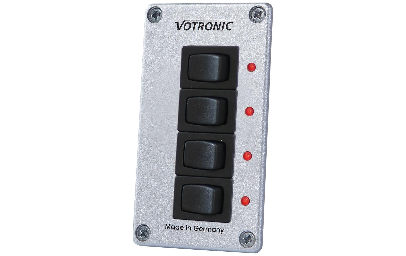 Votronic Schalter-Panel 4S 12/24