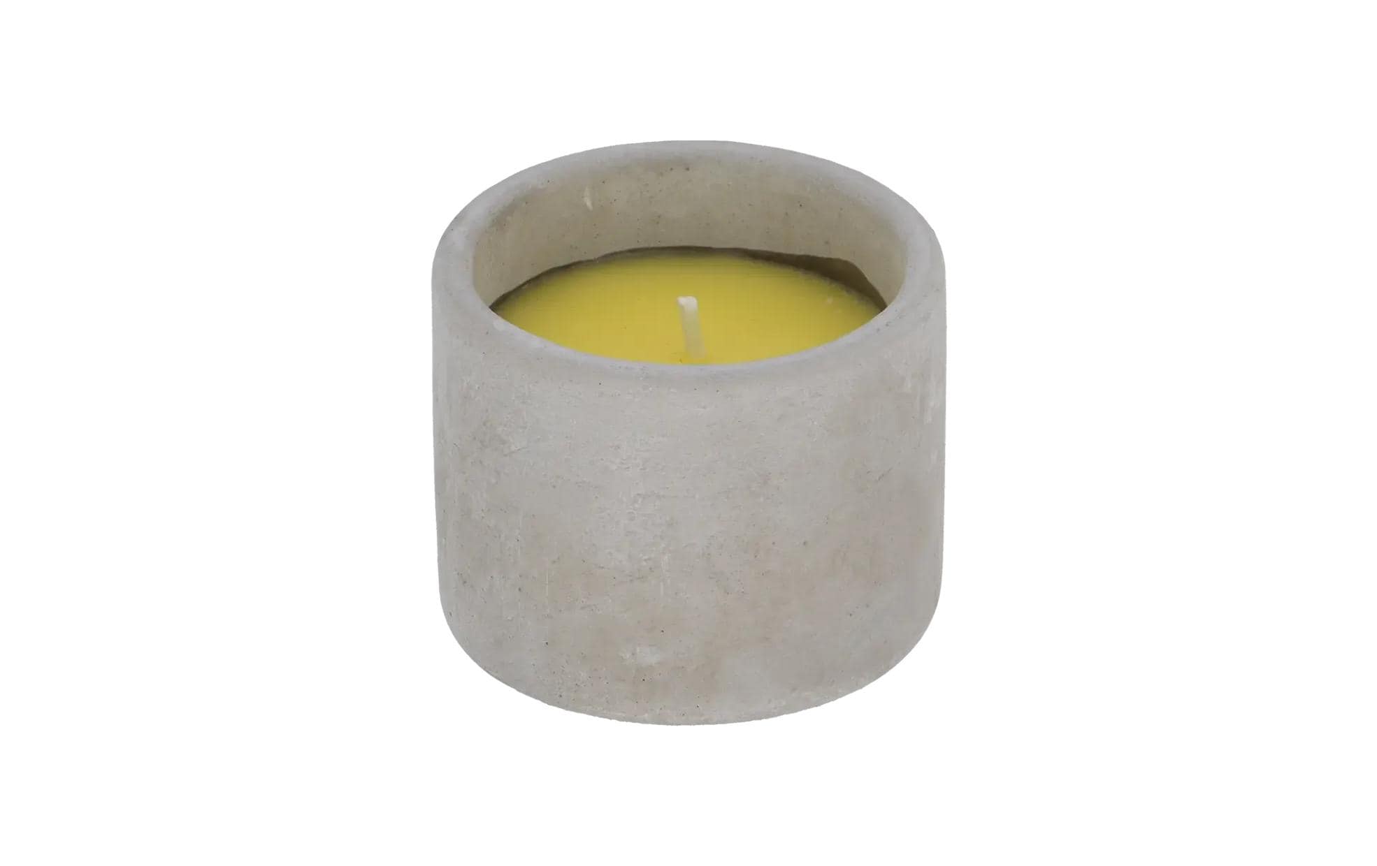 Esschert Design Citronella Kerze im Zement-Topf 1 Stück