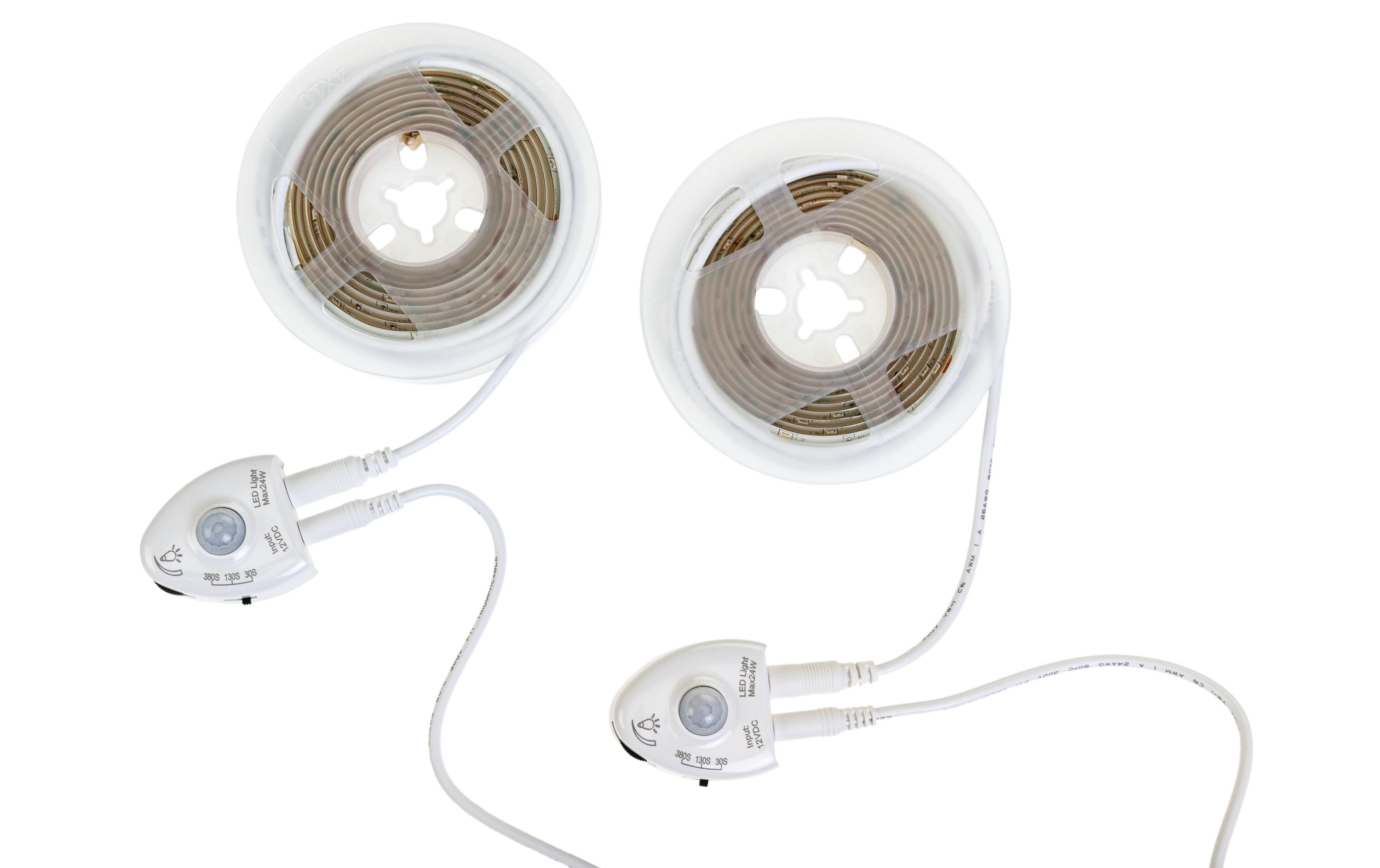 Vegas Lights LED-Streifen Bettbeleuchtung, 2er Set – LED-Streifen mit Netzteil von Vegas Lights