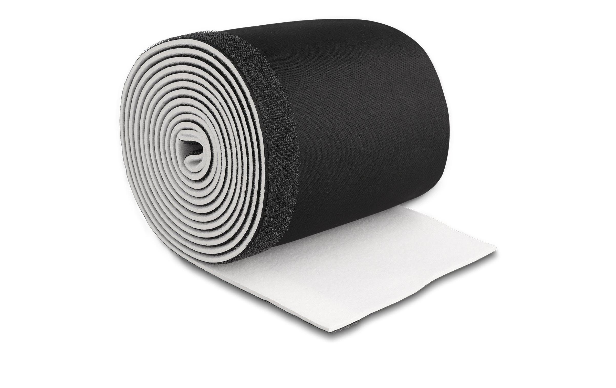 Delock Kabelschlauch 3 m x 135 mm Schwarz Weiss mit Klettverschluss – Kabelschlauch von Delock