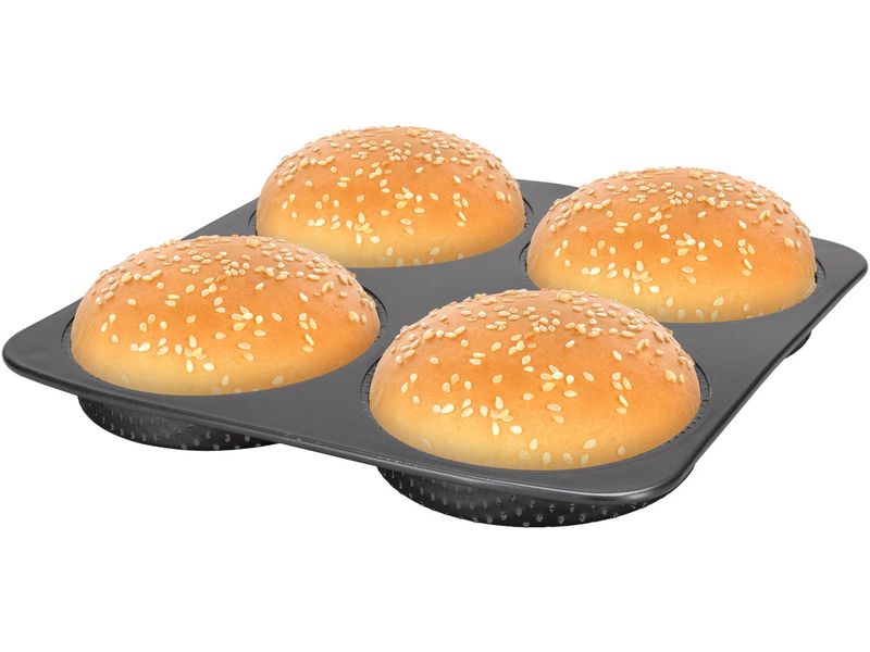 BBQ Burgerbrötchen-Blech, 28 x 28 x2.7cm