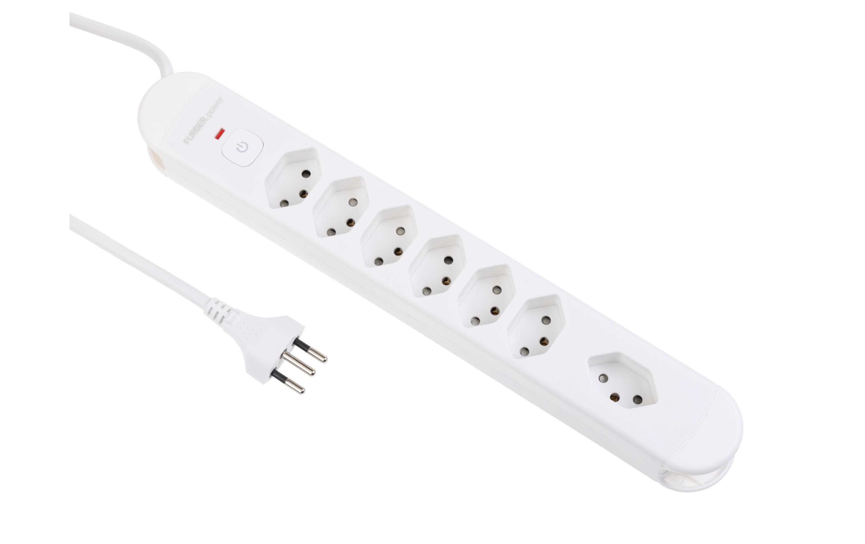 FURBER.power Steckdosenleiste Tuttovario 7 x T13 – Steckerleiste von FURBER.power
