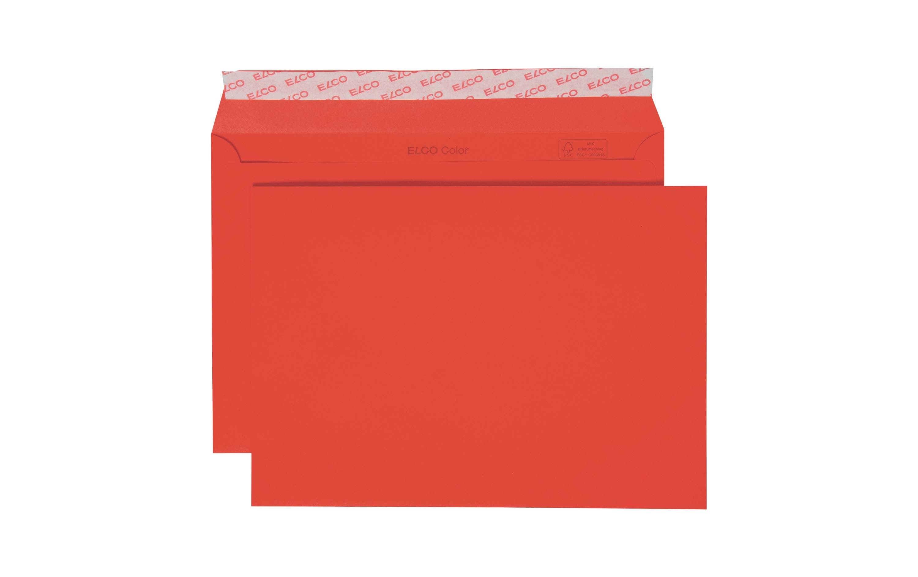 ELCO Couvert Color C5, Rot, 250 Stück – Couvert von ELCO