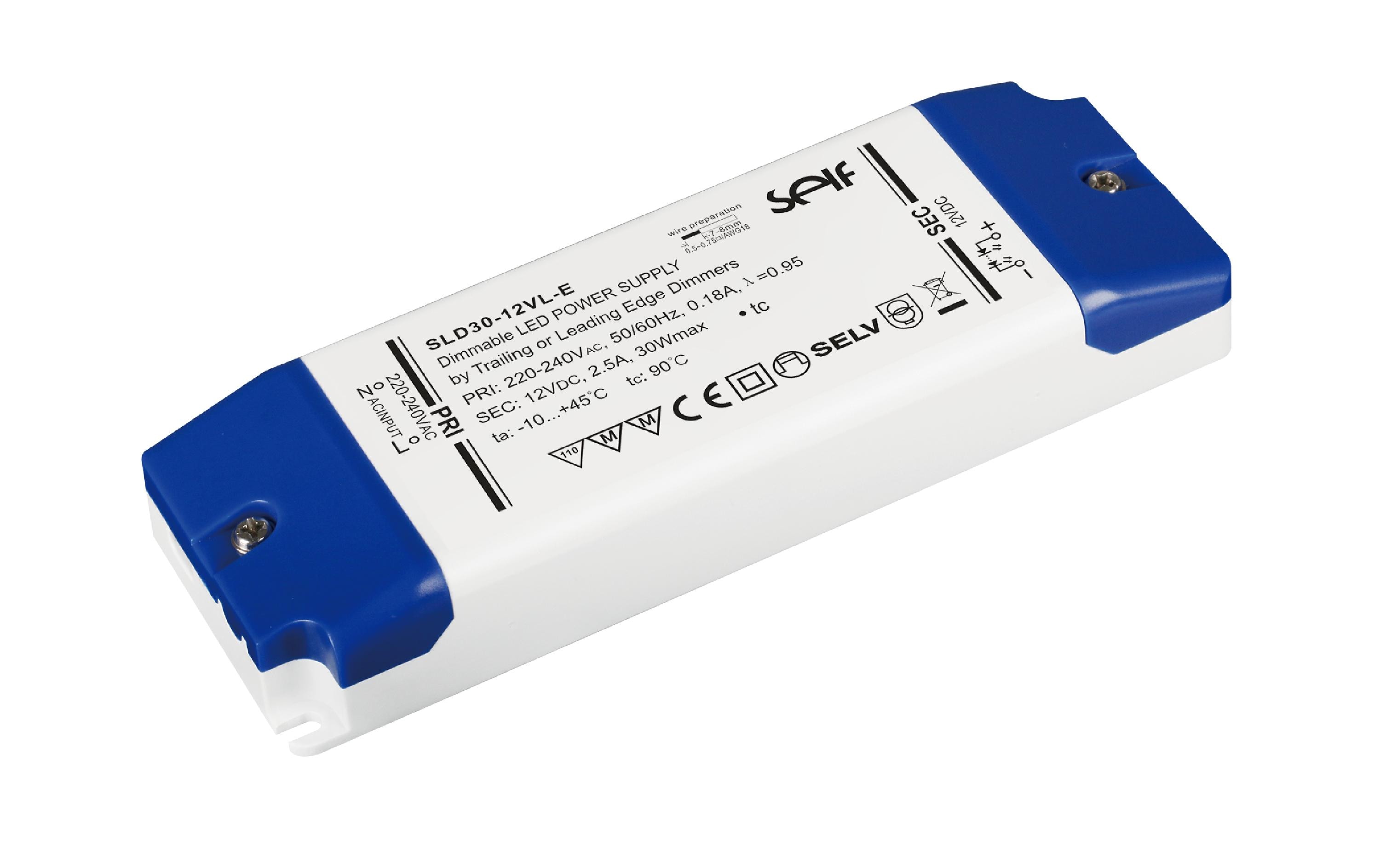SELF LED-Treibernetzgerät dimmbar,  30 W, 24 V – LED-Netzteil von SELF