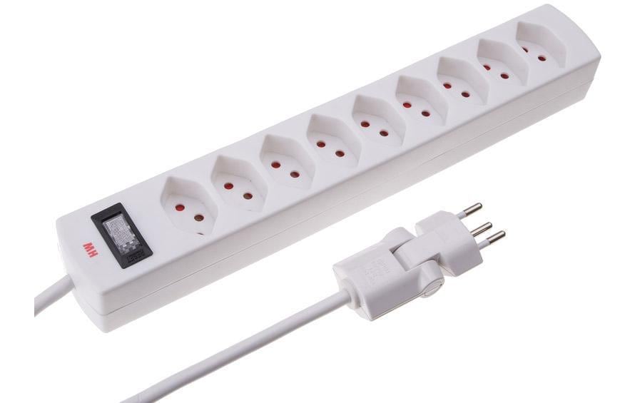 Max Hauri Steckdosenleiste Safety-Line 9x T13 – Steckerleiste von Max Hauri