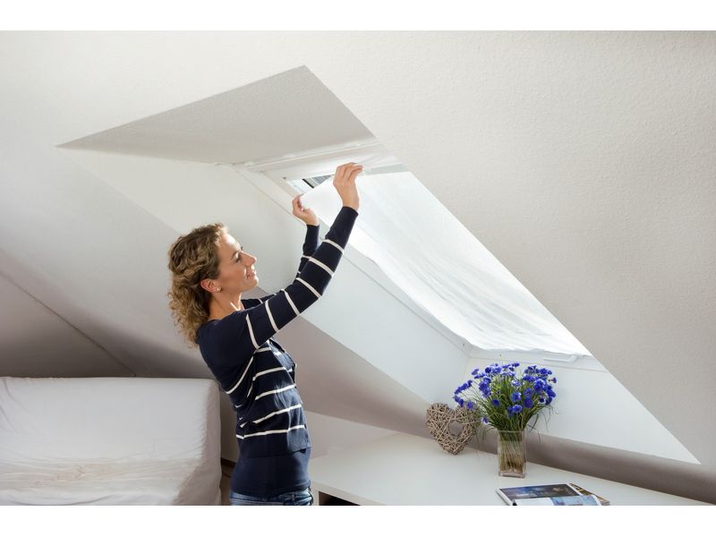Tesa Insect Stop Comfort Dachfenster weiss