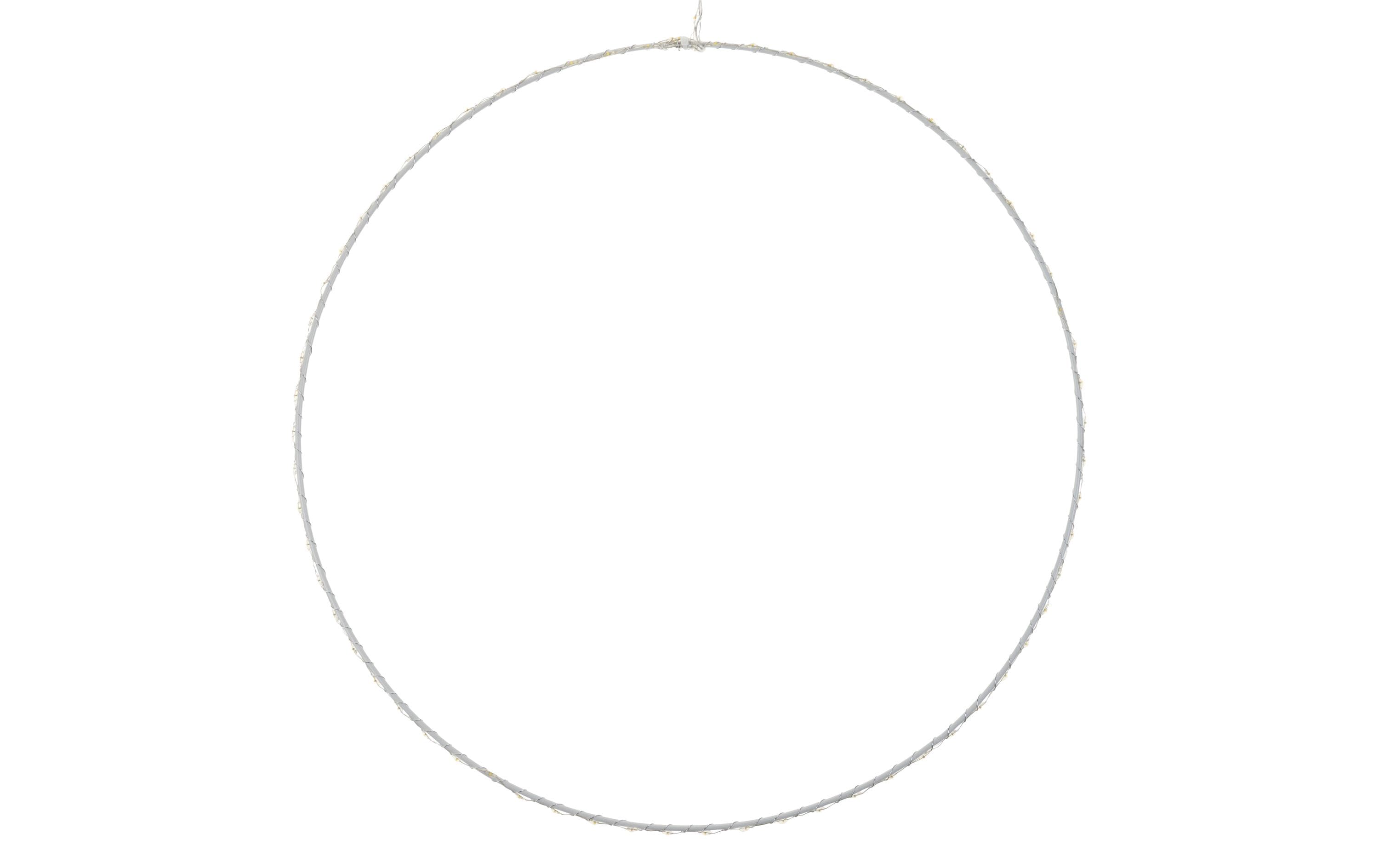 COCON LED-Ring, Draht, Ø 40 cm – LED-Weihnachtsdeko mit Timer von COCON