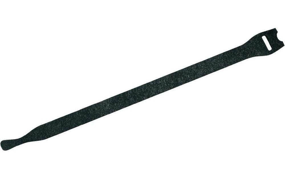 FASTECH Klettkabelbinder ETK-7-2 7 x 200 mm Schwarz, 100 Stück – Klettkabelbinder von FASTECH