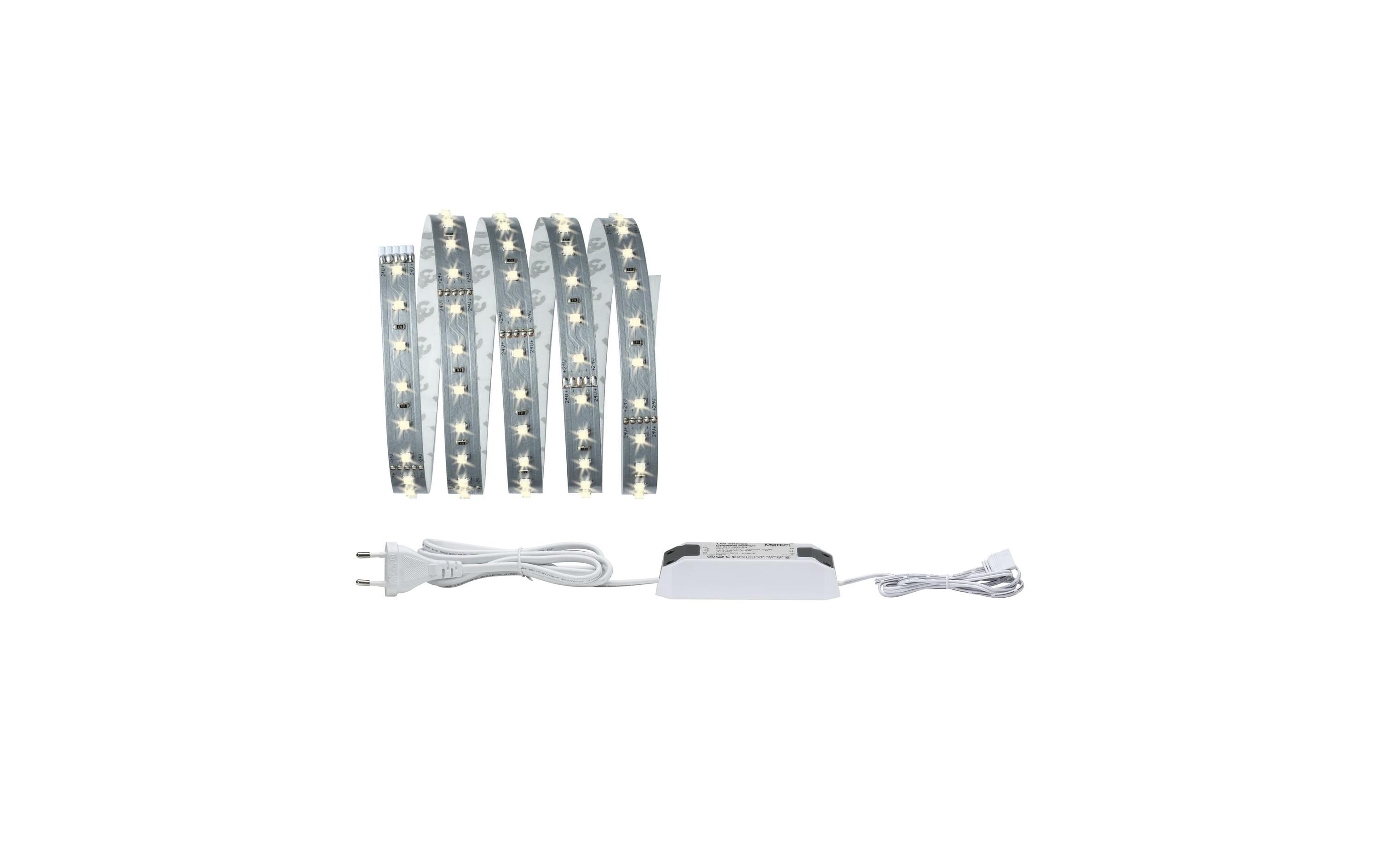 Paulmann LED-Stripe MaxLED 500 2700 K, 1.5 m Basisset – LED-Streifen mit Netzteil von Paulmann