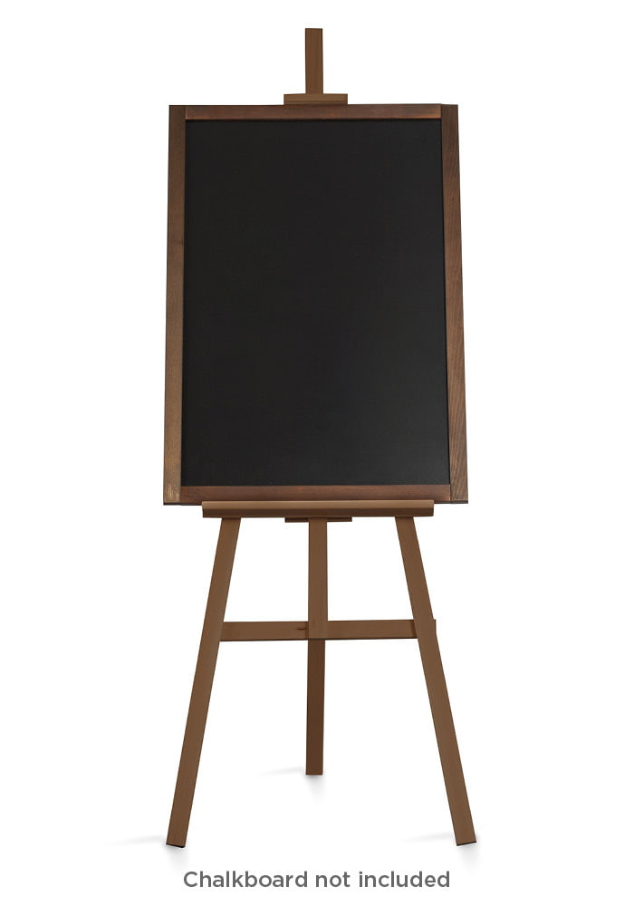 Staffelei aus Holz - braun