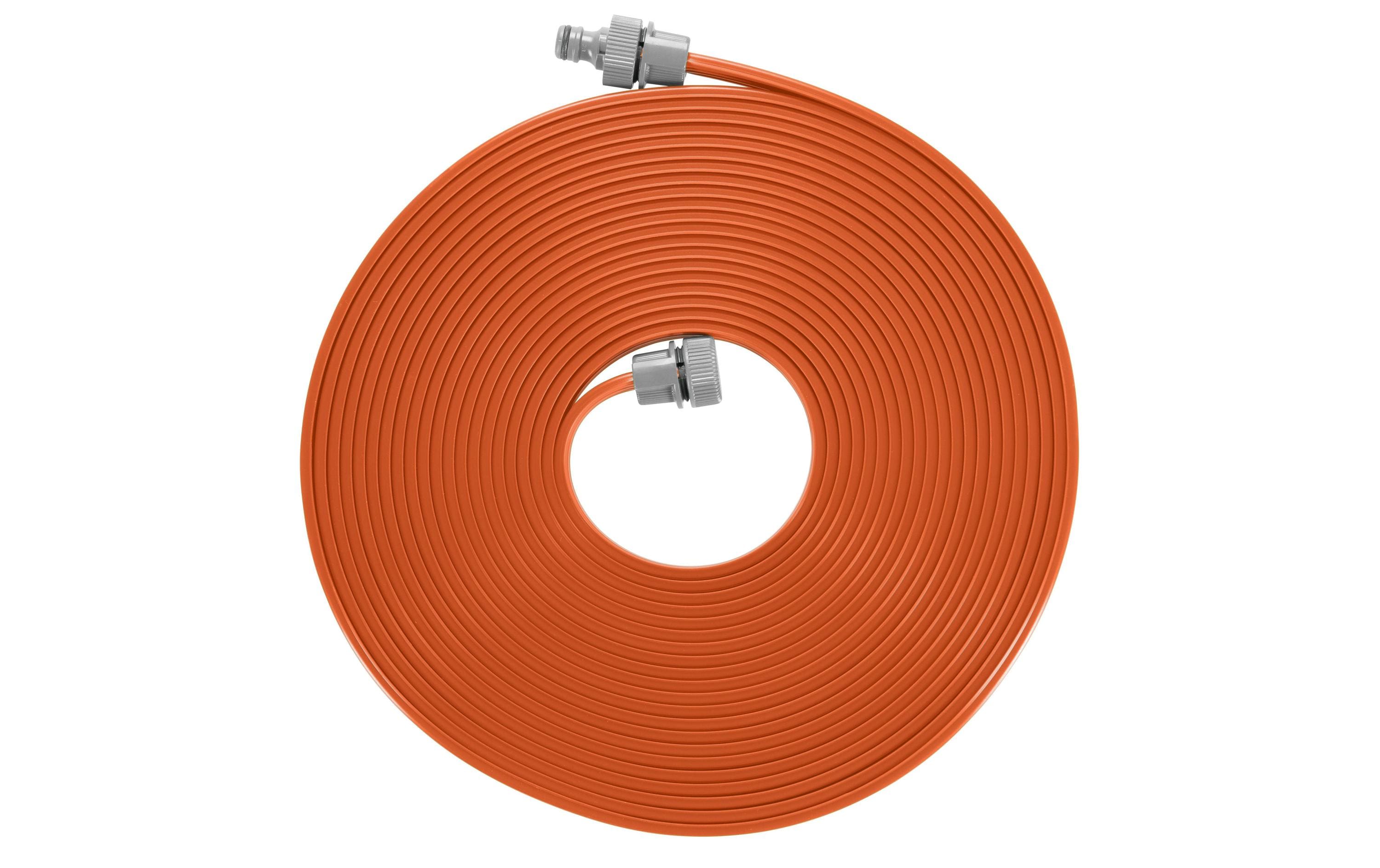 GARDENA Schlauchregner 15 m mit Armaturen, orange